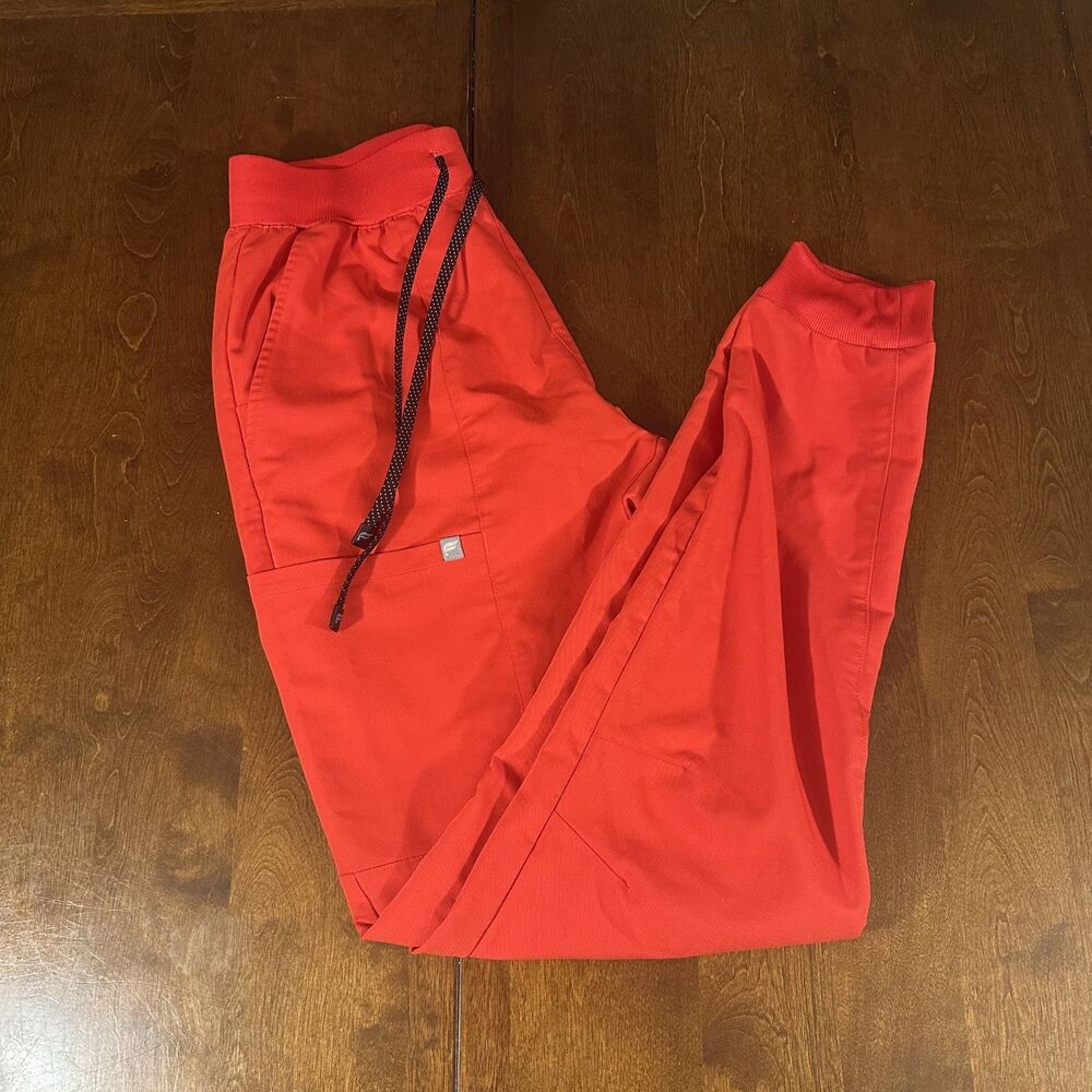 Fabletics The Only Pants Mens S Burgundy Performance Gym Running Athletic Casual